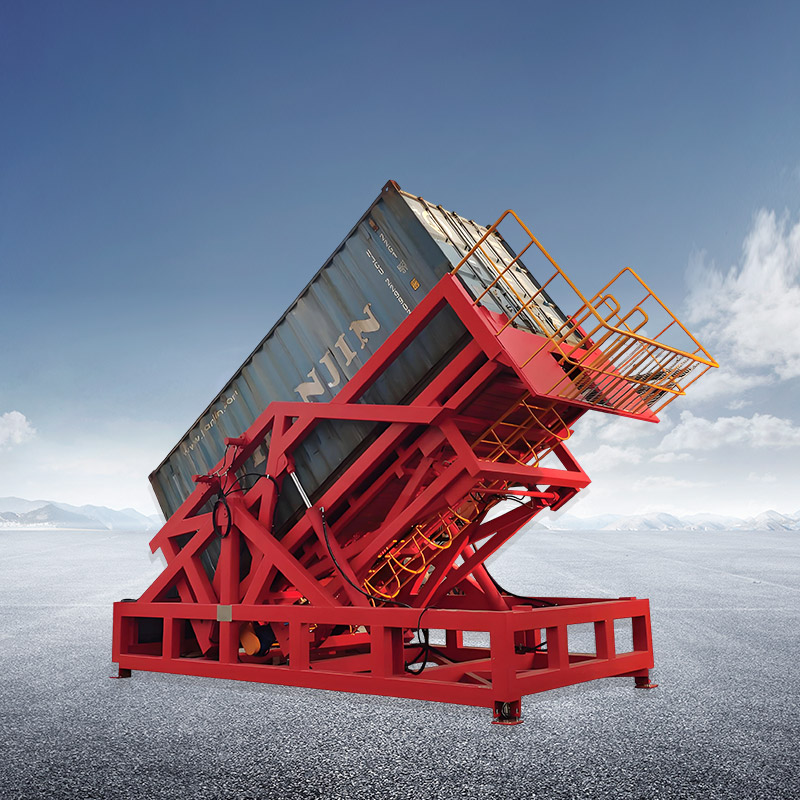 Машина для переворачивания контейнеров Машина для переворачивания контейнеров